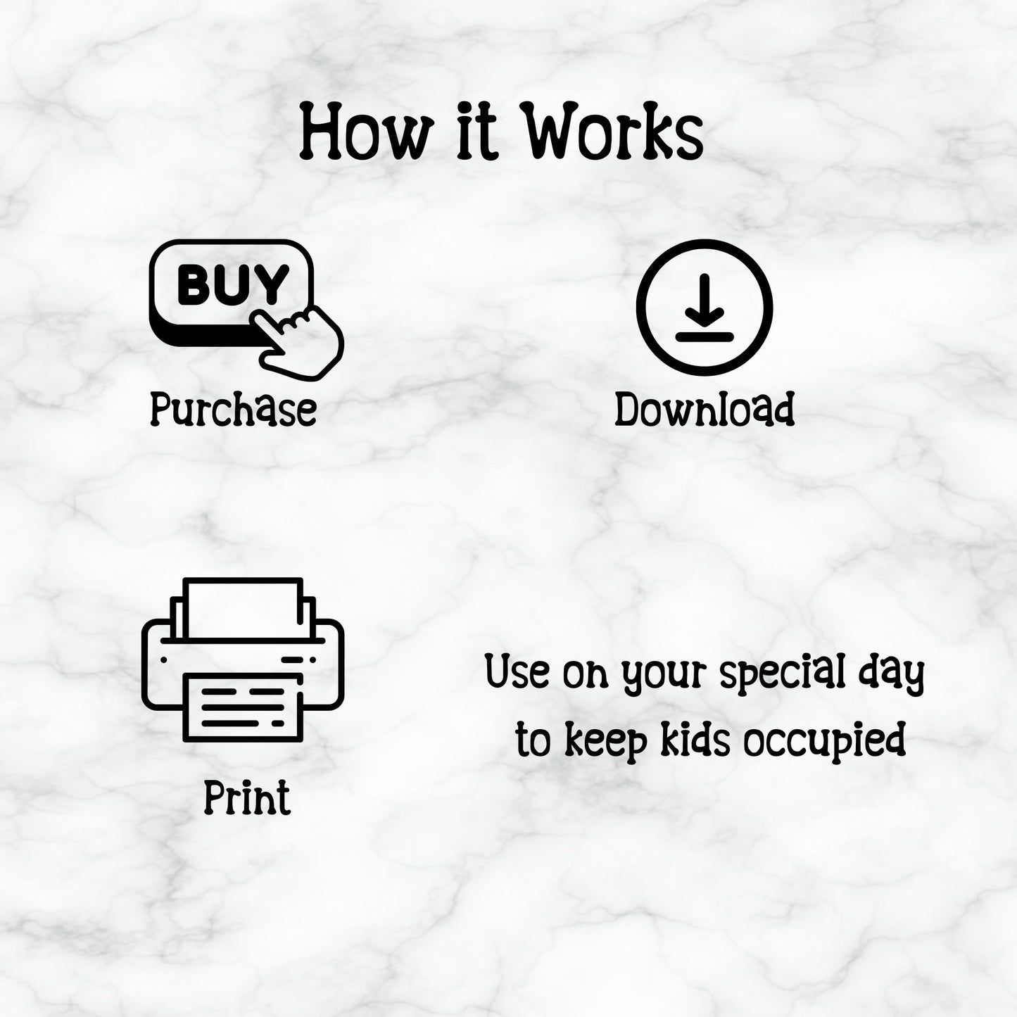 Kids Wedding Activity Pack Wedding Activity Book Coloring Book for Kids Reception Table Activities Booklet Marriage Games printable Digital Download