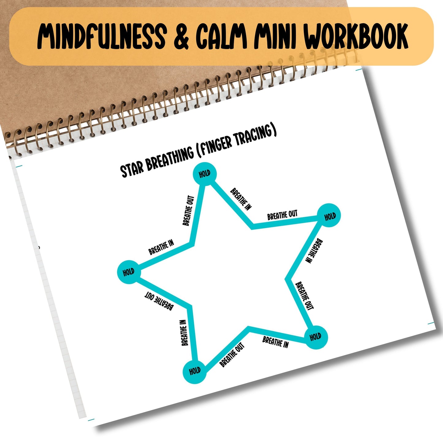 Calming Corner Mini Workbook – Coping Skills for Kids, Self-Regulation & Mindfulness Activities, Social Emotional Learning (SEL) Psychology Resource