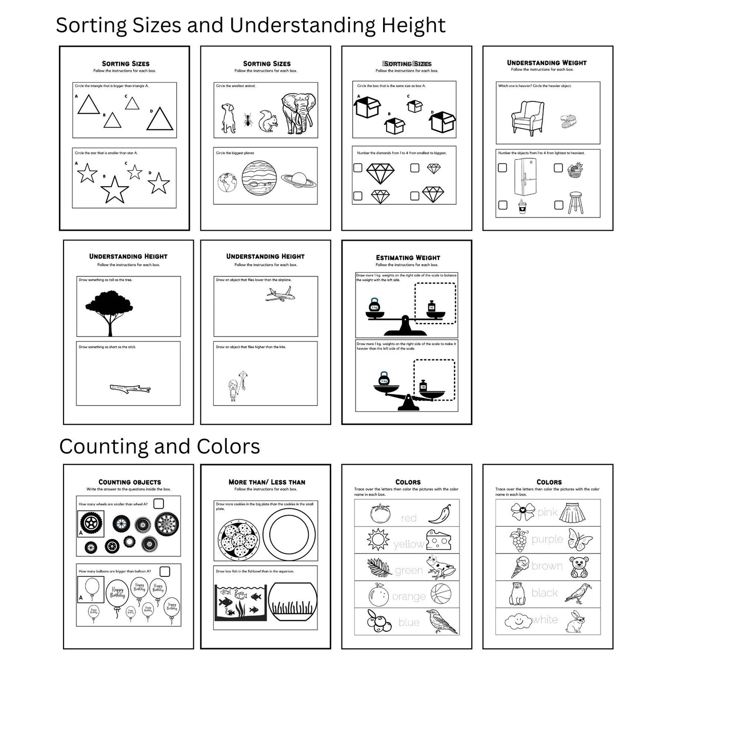 Preschool Curriculum Busy Book Preschool Worksheets Preschool Activities Daycare Lesson Plan Homeschool Curriculum Get Ready For School Workbook