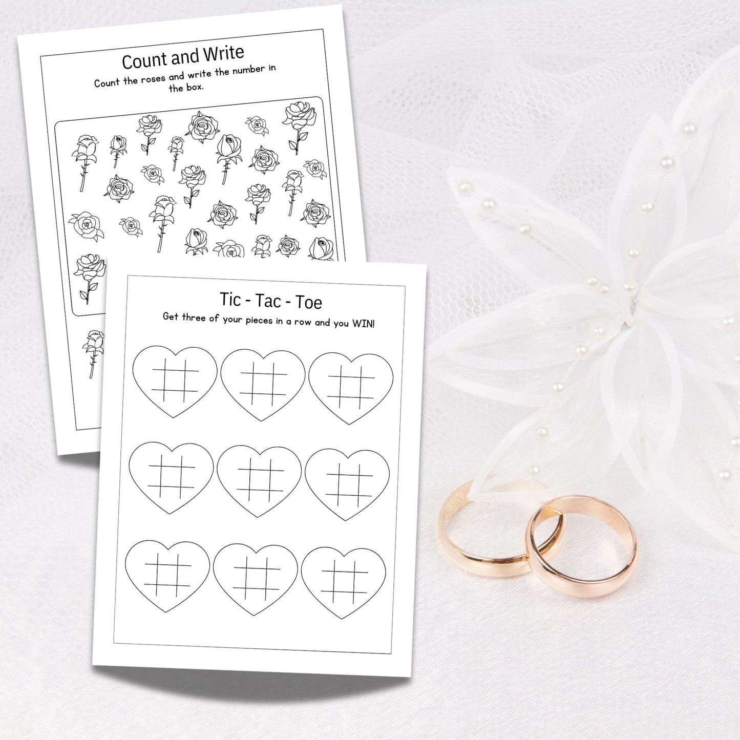 Kids Wedding Activity Pack Wedding Activity Book Coloring Book for Kids Reception Table Activities Booklet Marriage Games printable Digital Download