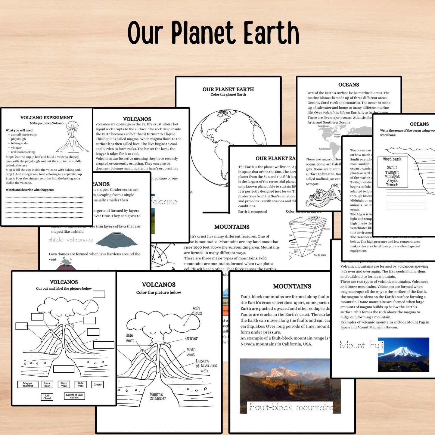 Mega Bundle: Science & U.S. History Curriculum | Homeschool Busy Book & Interactive Learning Binder for Kids