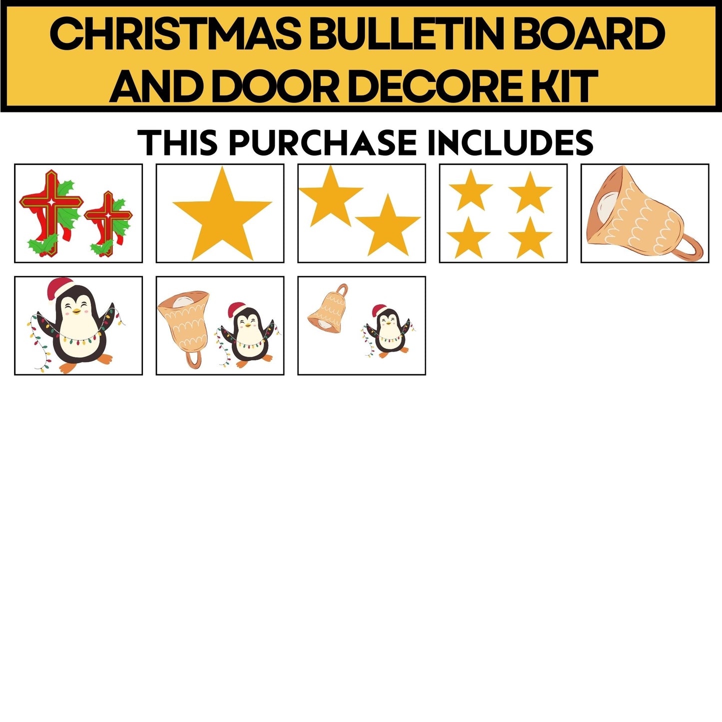 Christian Winter Bulletin board Christmas Jesus bulletin board Winter Church bulletin board Religious door decor Jesus Christ Classroom