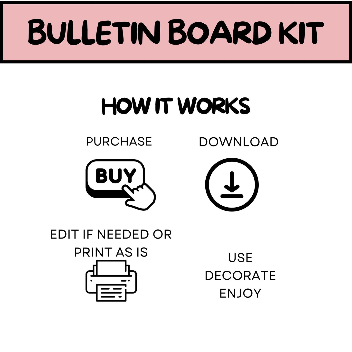 We’re Blooming Into Spring Bulletin Board Kit | Bunny & Bee Classroom Decor | Editable Canva Spring Bulletin Board for Teachers