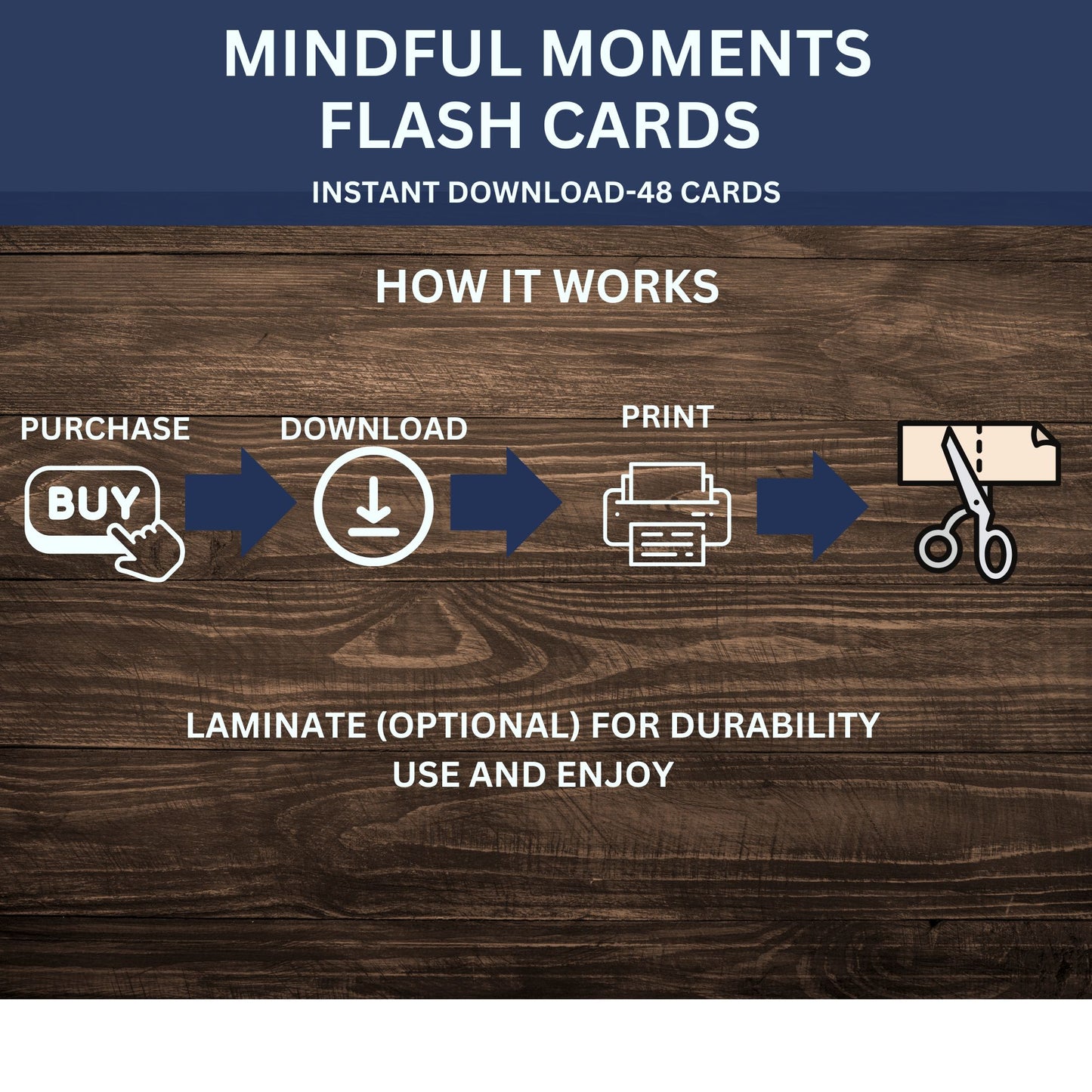 Calm Down Cards for Kids | 48 Mindfulness & Emotional Regulation Activities