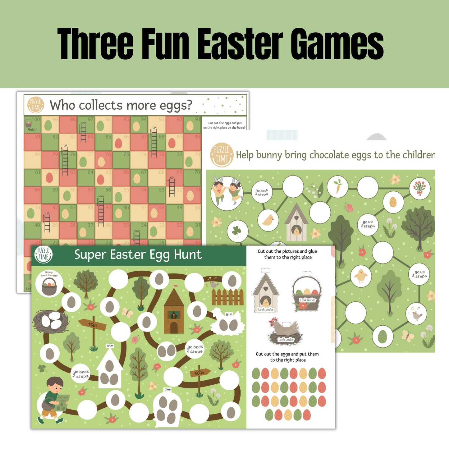 Easter Busy Book for Kids – Educational Activity Bundle | Learning Binder & Game Book | Easter Basket Gift, Toddler and Preschool Toy