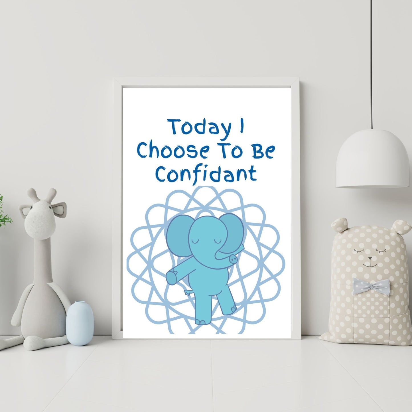 Positive Affirmation Station Therapy Office Decor School Counseling Poster Social Psychology Mental Health Positive Affirmations for Kids
