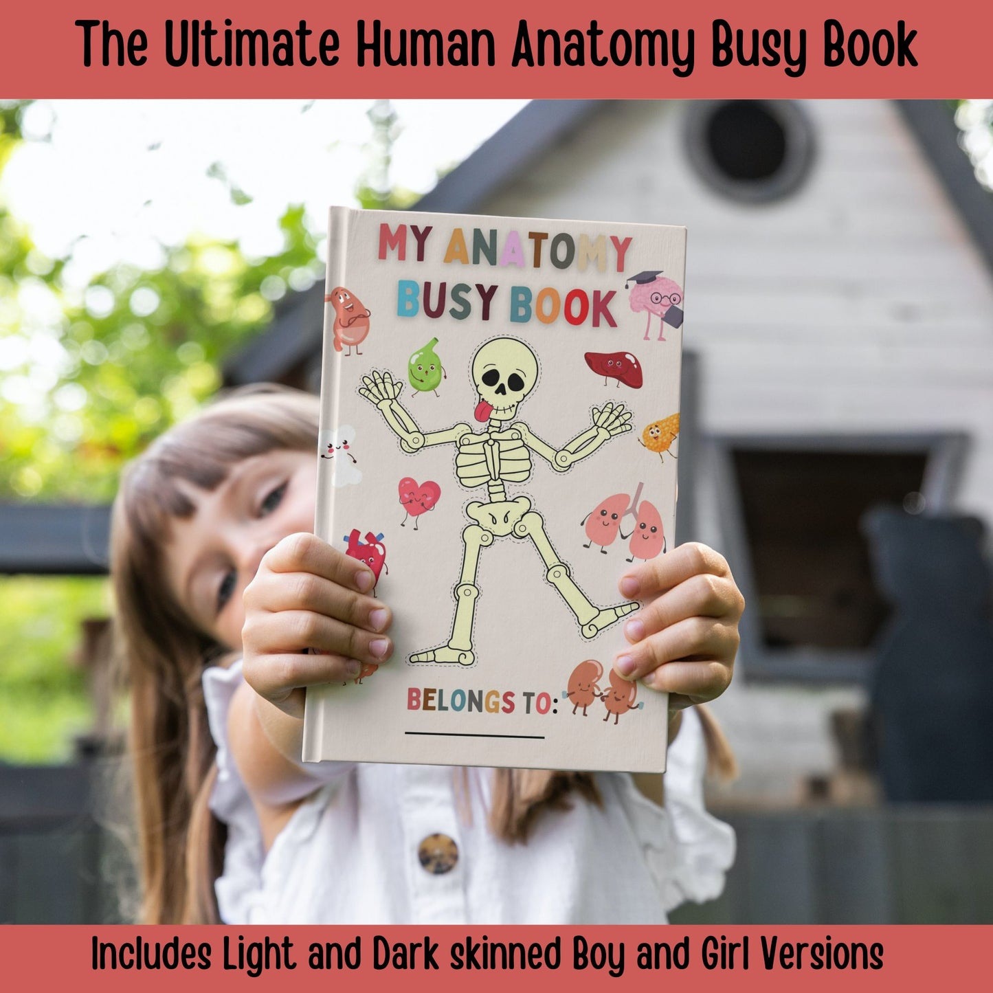 Human Anatomy Busy Book Printable Kids Learning Binder Homeschool Resources Kids Worksheets Anatomy Curriculum Learning Kids Montessori