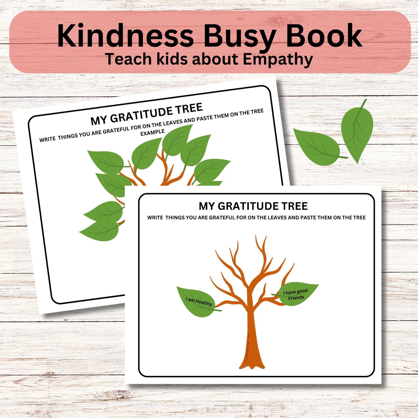 Kids Empathy Skills Busy Book – Valentine’s Activity | Therapy Worksheets | School Counseling & Homeschool Learning
