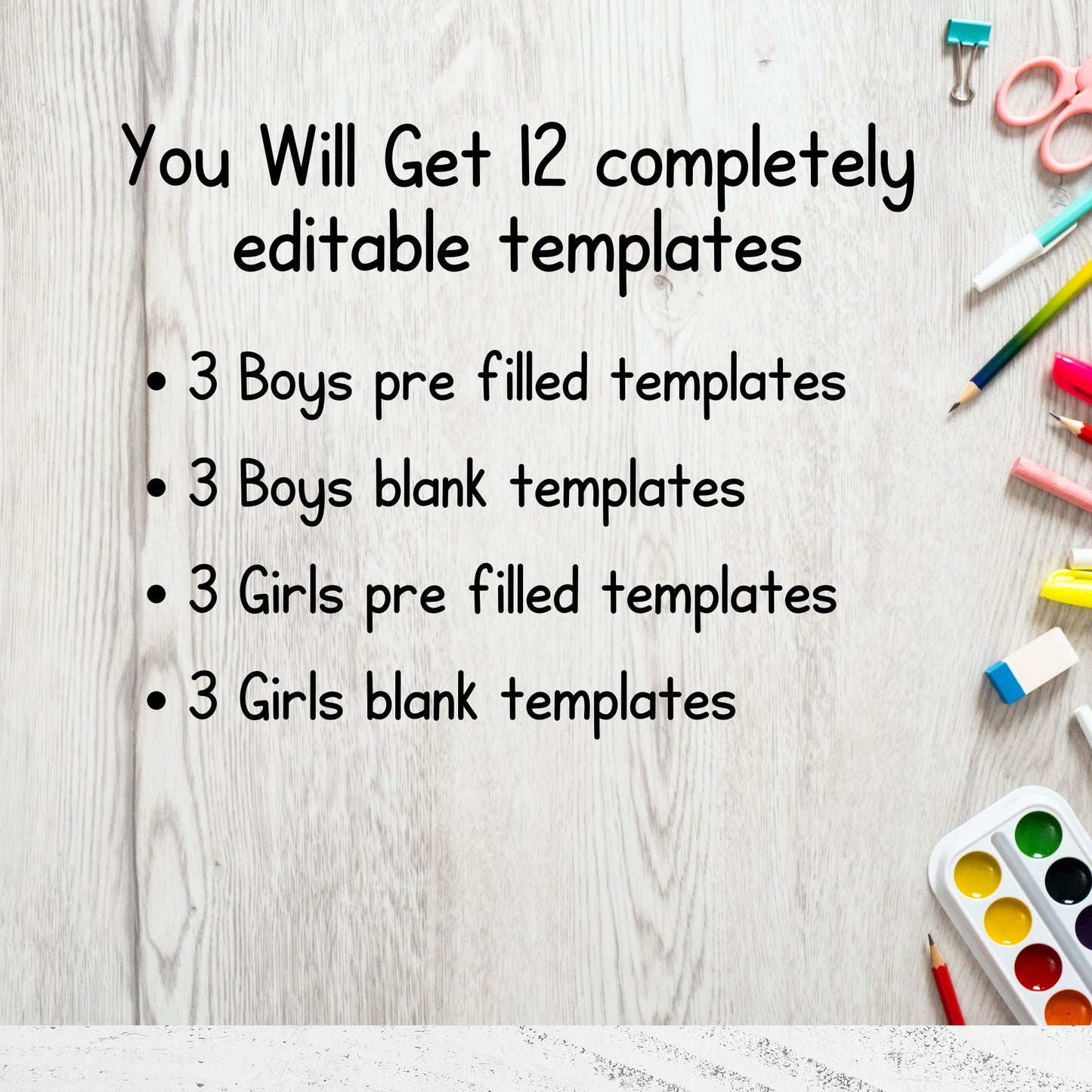 Editable Chore Chart for Multiple Kids Daily Checklist Template  for Canva Responsibility and Daily Routine Kids Chore Checklist