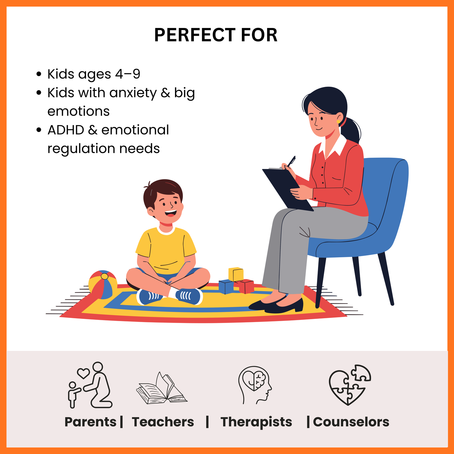 !!! Kids Anxiety & Emotional Regulation Toolkit (Ages 4–9)