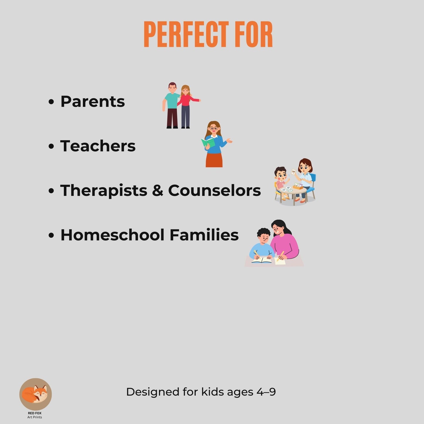 Kids Anxiety and ADHD Coping Skills Bundle (Ages 4–9)