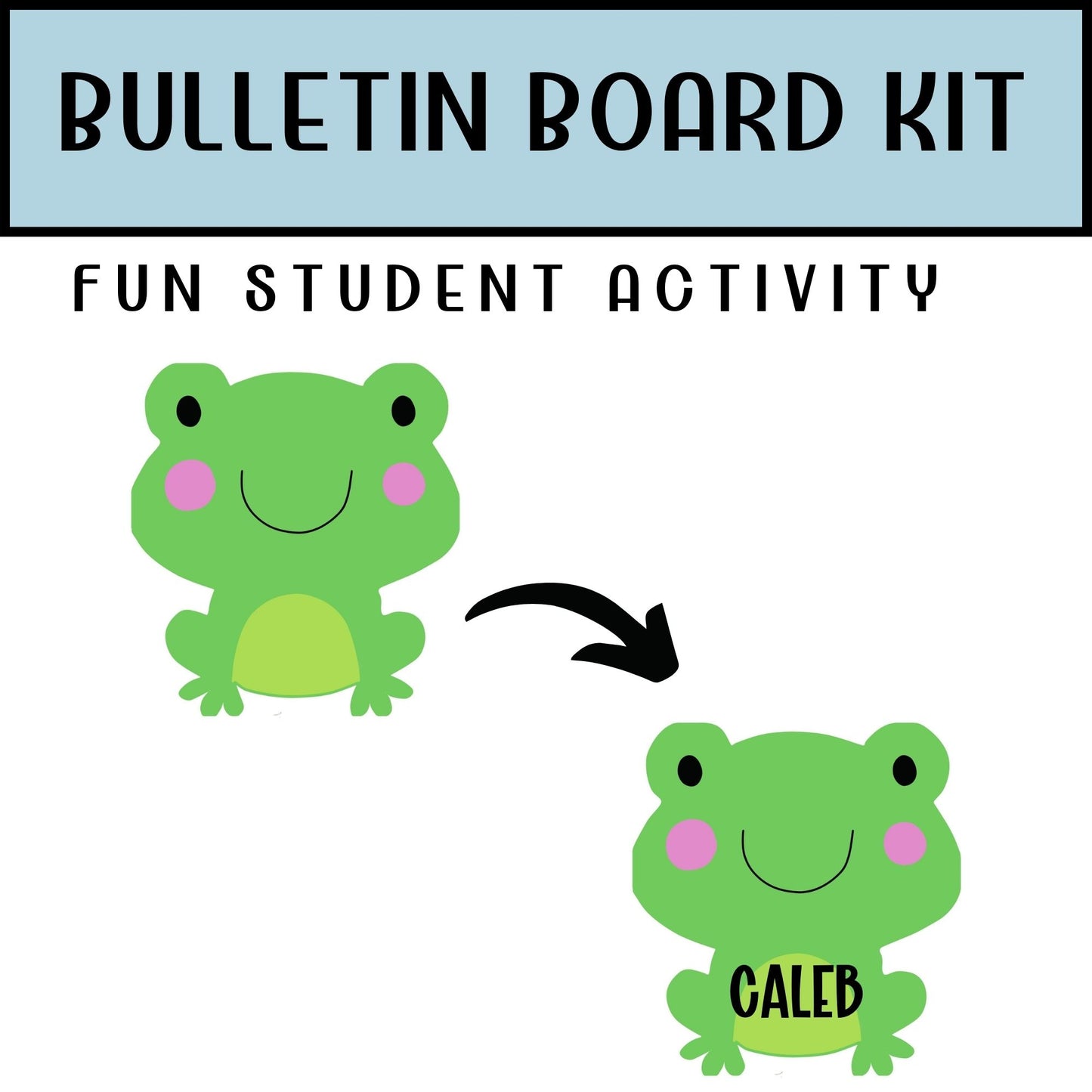 Spring Bulletin Board Kit | Easter & St. Patrick’s Day Classroom Decor | March & April Bulletin Board Display