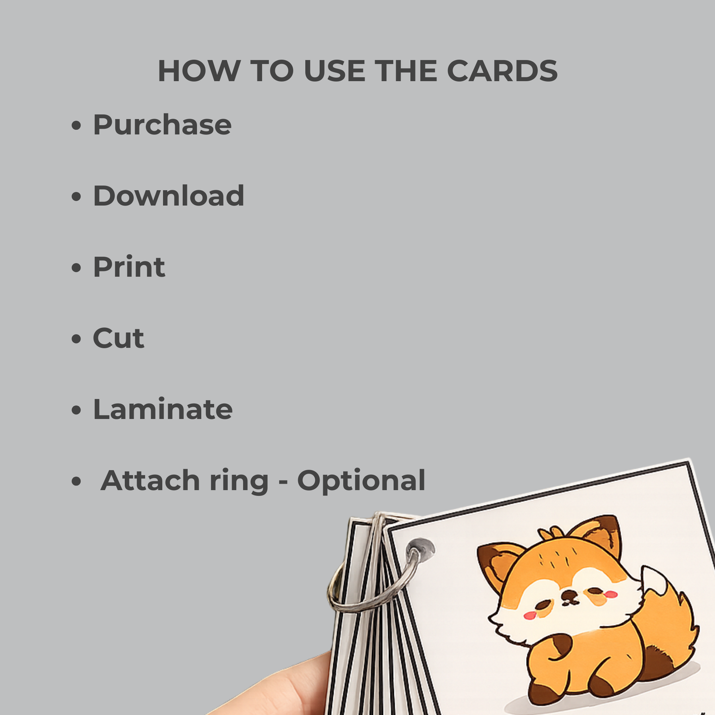 Autism Behavior & Needs Cards | Printable Visual Communication Cards for Kids