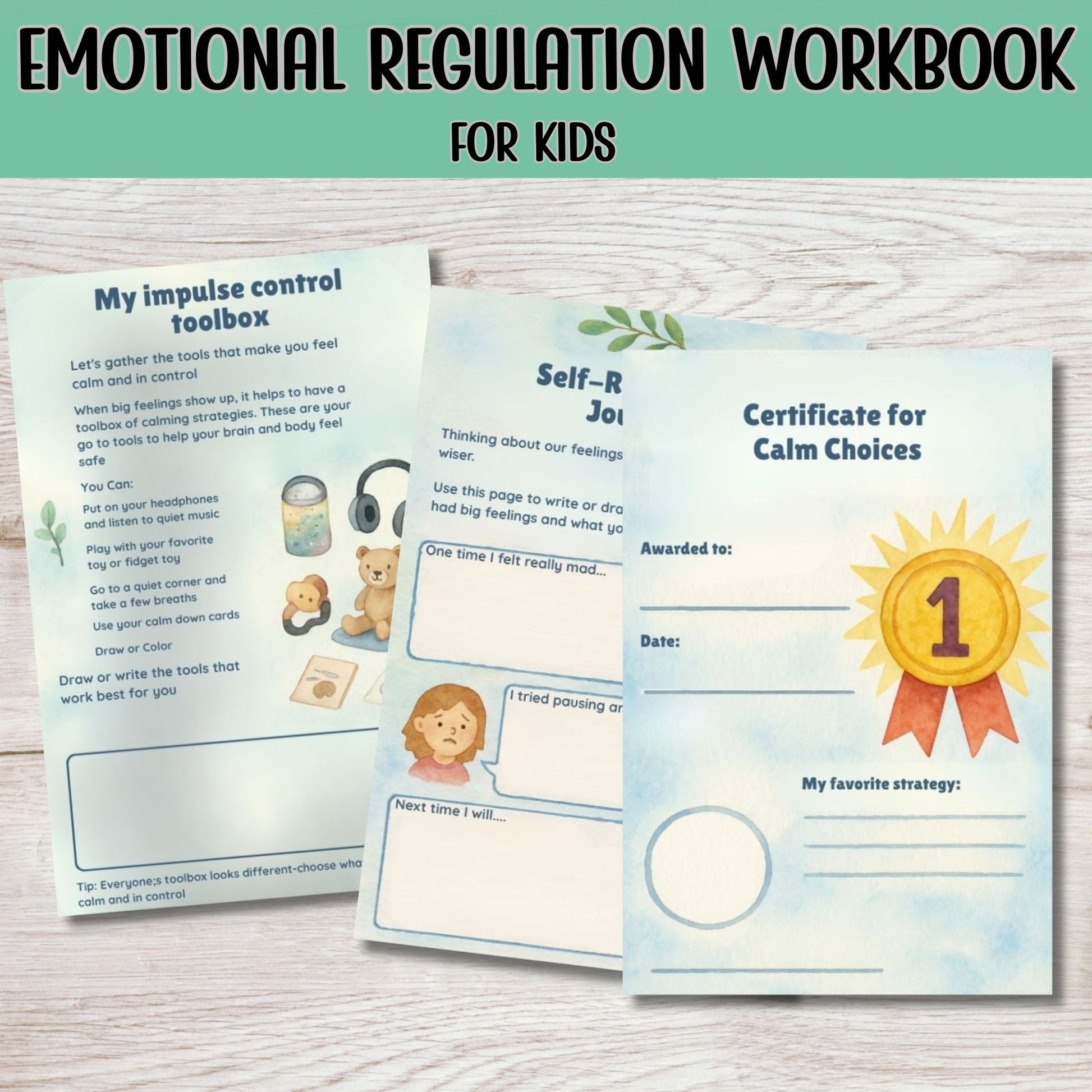 Kids Feelings and Emotions Worksheets – SEL Activities for Classroom