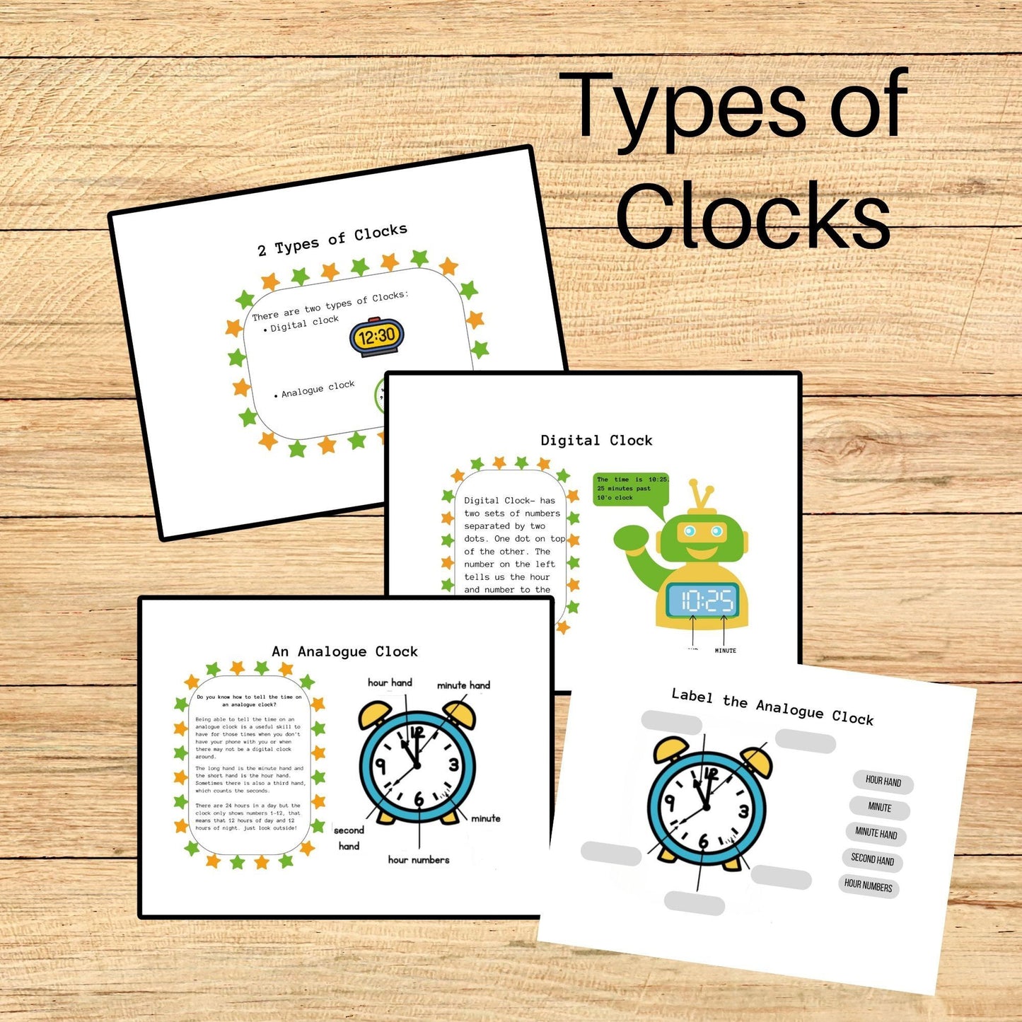 Telling Time Busy Book | Learn to Tell Time | Analog Clock, AM/PM & 24-Hour Day Activities for Kids