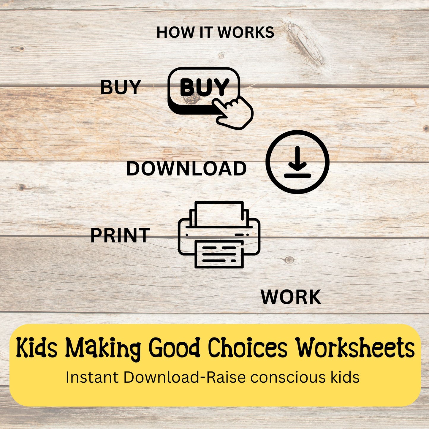 Good vs Bad Choices Worksheets Social Skills Sorting Activities Autism ABA Therapy Social Emotional SEL Visual Aid Kids Behavior Activities