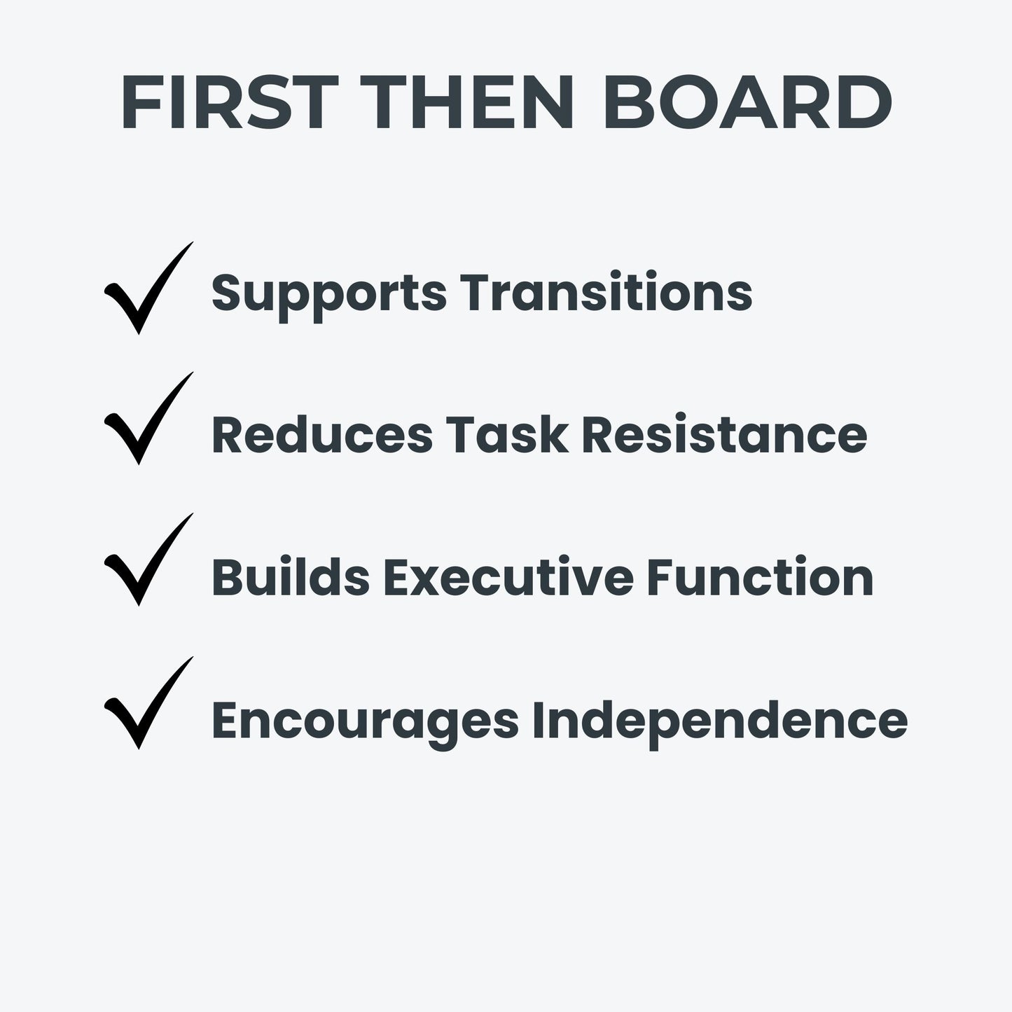 Autism and ADHD First Then Board Printable | 40 Visual Task and Reward Cards | Transition Support Tool