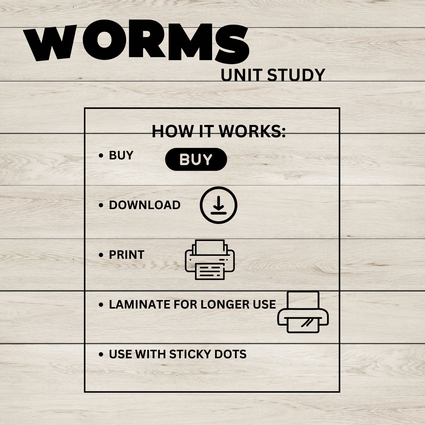 Worms Unit Study Charlotte Mason Printable Resources Homeschool Learning Bundle Nature Study Homeschool Curriculum Educational Activities