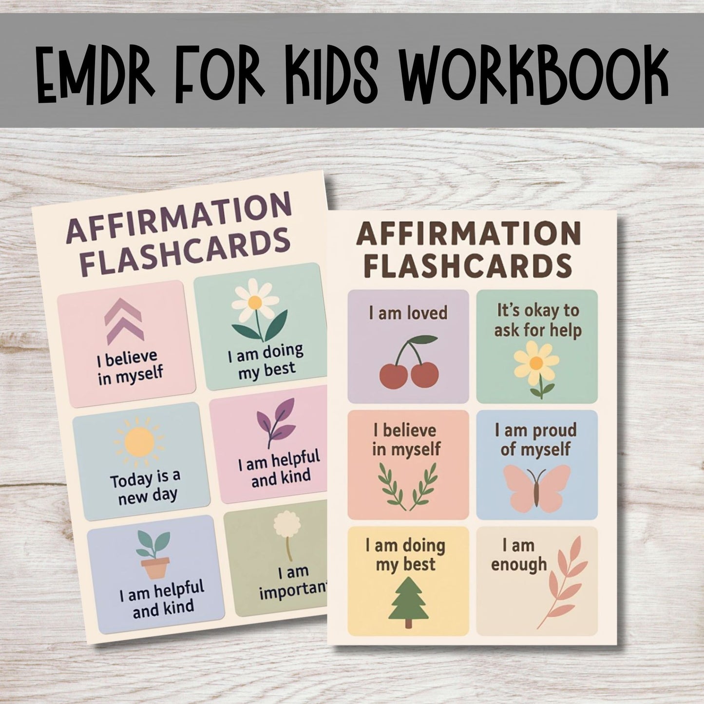 EMDR Workbook for Kids – Trauma-Informed Coping Skills, CBT & Mindfulness Activities